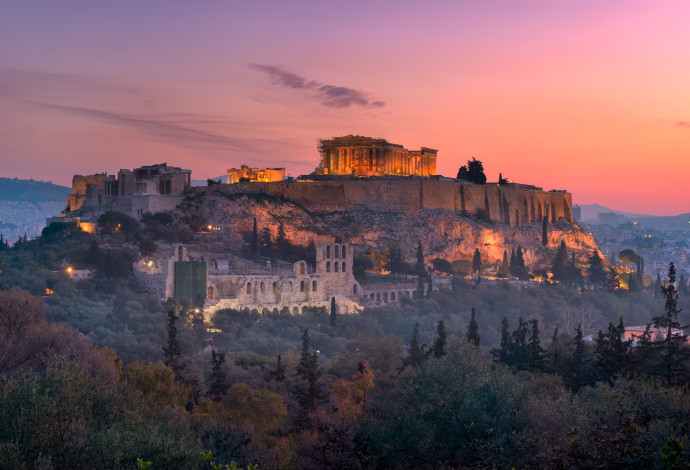 אקרופוליס, אתונה, יוון (צילום:  אינג'אימג')