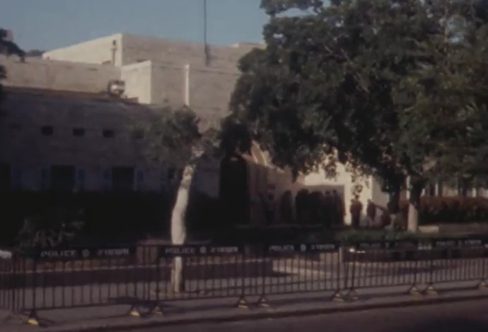 בית המשפט השלום בחיפה 1973 (צילום:  רויטרס)