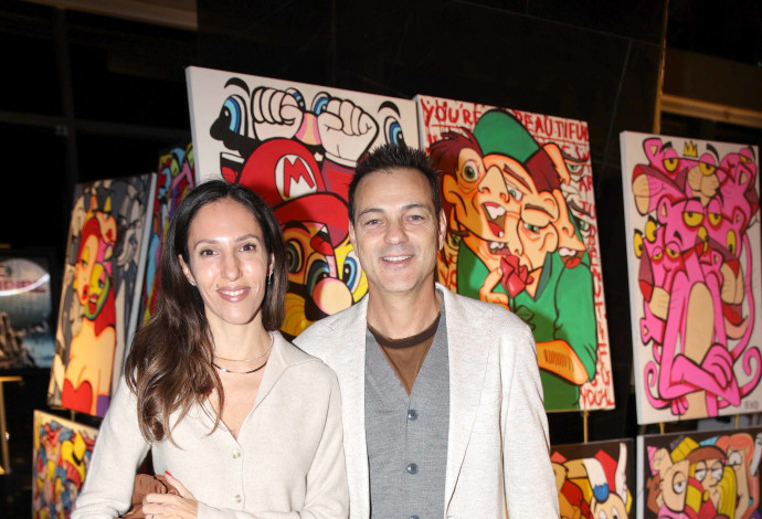 אקי אבני, ניקול מילר (צילום: אור גפן)