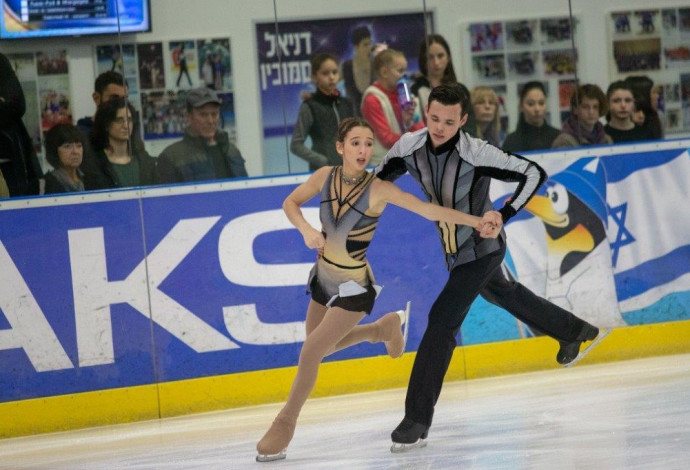 אליפות ישראל בהחלקה על הקרח חולון (צילום:  ניר קידר)
