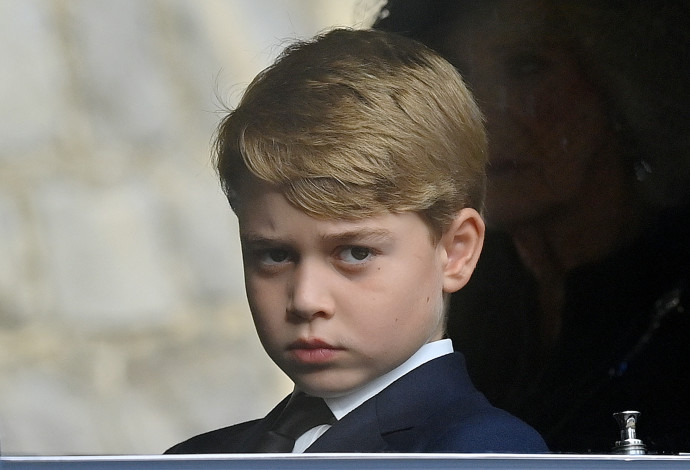 הנסיך ג'ורג' (צילום:  Justin Setterfield/Pool via REUTERS)