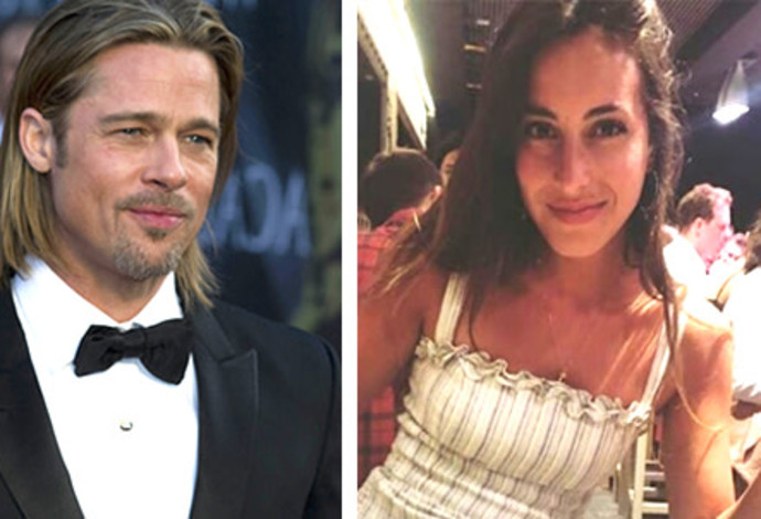 בראד פיט, אינס דה רמון (צילום: רויטרס)