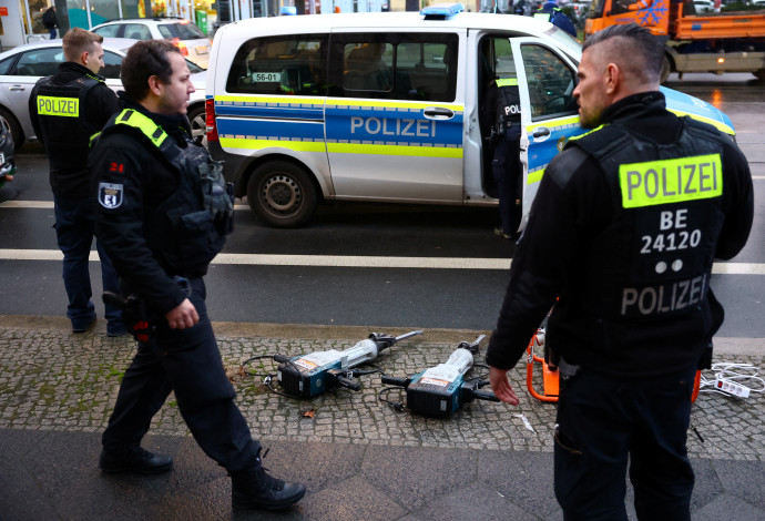 המשטרה הגרמנית (צילום:  REUTERS/Christian Mang)