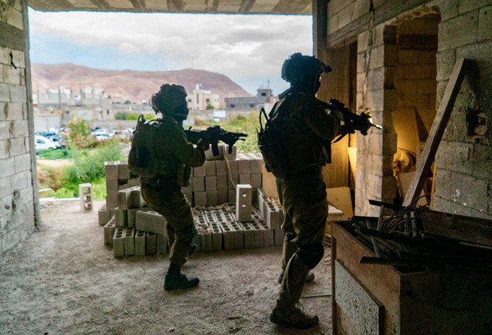 כוחות צה"ל בפעילות ביריחו (צילום:  דובר צה"ל)