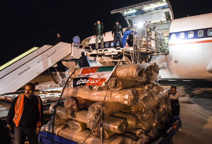 הסיוע ההומניטרי של איראן לסוריה (צילום:  AFP via Getty Images)