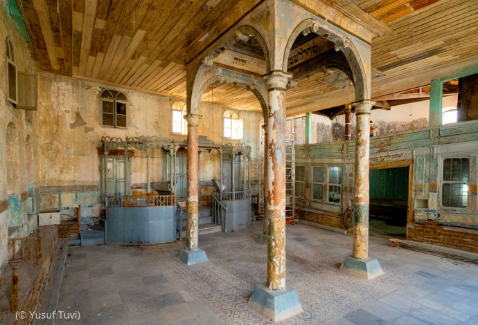 בית הכנסת עץ חיים באיזמיר טורקיה (צילום:  יוסף טובי)