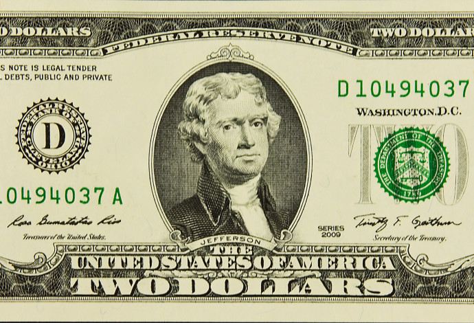 שטר של שני דולר עשוי להיות שווה אלפי דולרים (צילום:  אינג'אימג')