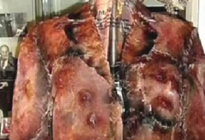 מצמרר: מעיל מ"עור אנושי" הוצע למכירה (צילום:  מתוך טיקטוק)