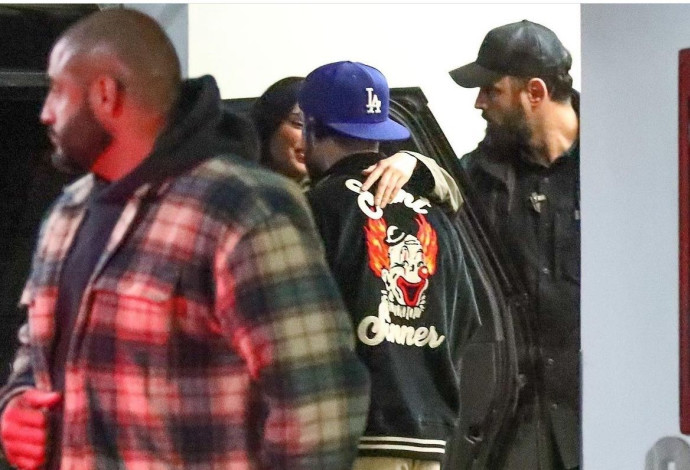 קנדל ג'נר ובד באני (צילום: צילום מסך אינסטגרם)