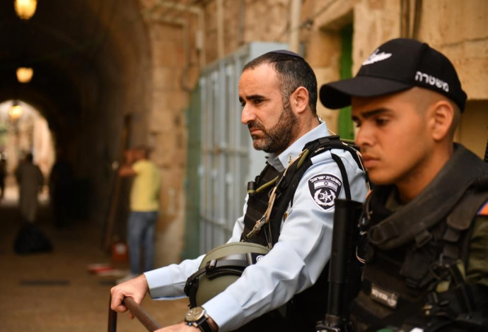 היערכות המשטרה בירושלים לקראת הרמדאן (צילום:  דוברות המשטרה)