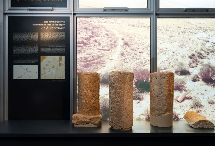 אבני מיל, רמת גרפון, נגב (צילום:  יח"צ, אלי פוזנר, מוזיאון ישראל)