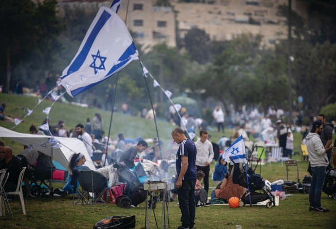 יום העצמאות (צילום:  יונתן זינדל, פלאש 90)