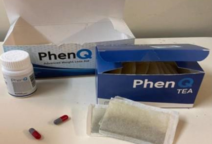 כדורי "PhenQ" (צילום:  דוברות משרד הבריאות)