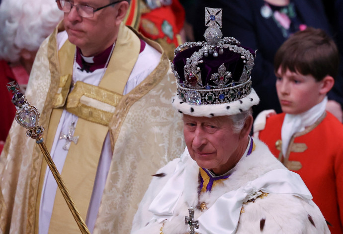 המלך צ'ארלס השלישי (צילום:  REUTERS/Phil Noble/Pool)