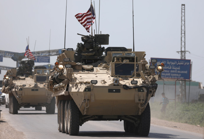 צבא ארצות הברית בסוריה (צילום:  REUTERS/Rodi Said)
