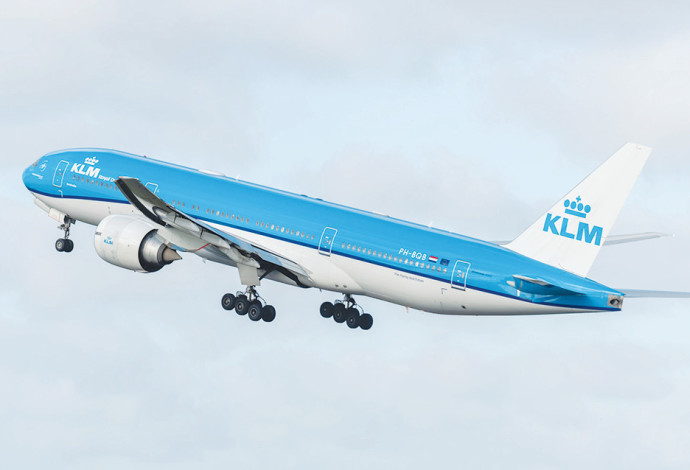 מטוס KLM (צילום:  יחצ)
