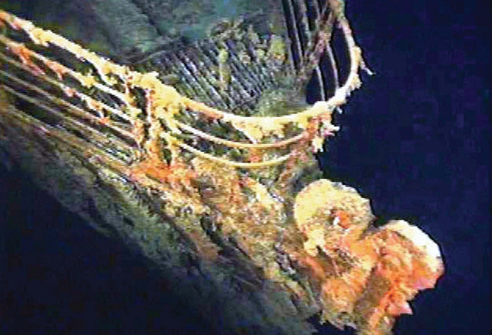 שרידי הספינה טיטאניק (צילום:  רויטרס)