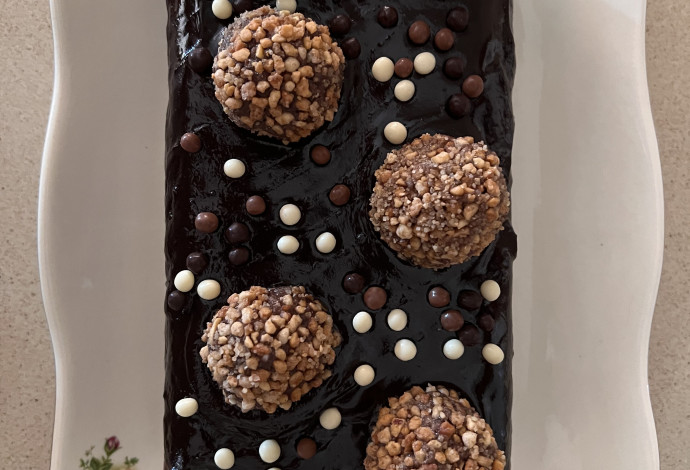 עוגת שוקולד מהירה (צילום:  פסקל פרץ-רובין)