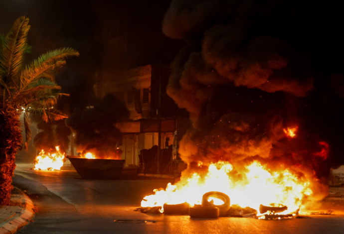 צה"ל תקף בג'נין (צילום:   REUTERS/Raneen Sawafa)