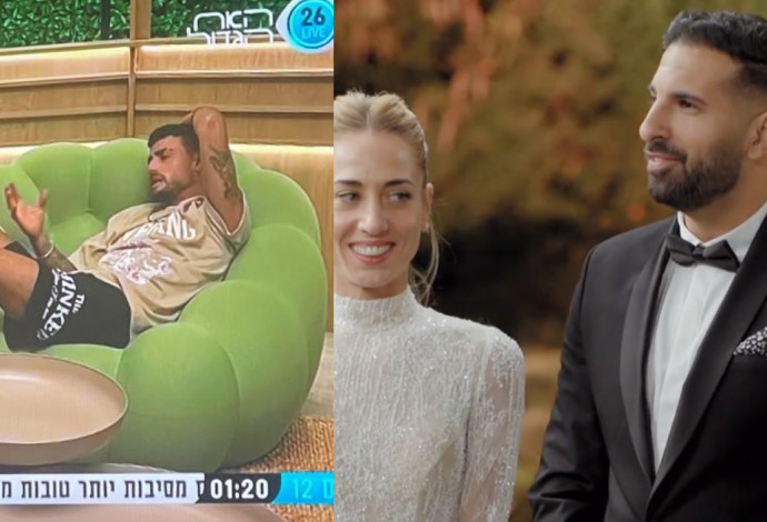 יוסי וחן, חתונה ממבט ראשון, שניר וספיר בורגיל (צילום:  צילום מסך רשת 13,צילום מסך קשת 12)