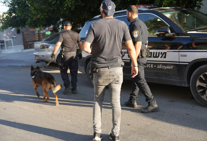 מעצר החשודים  (צילום:  משטרת ישראל)
