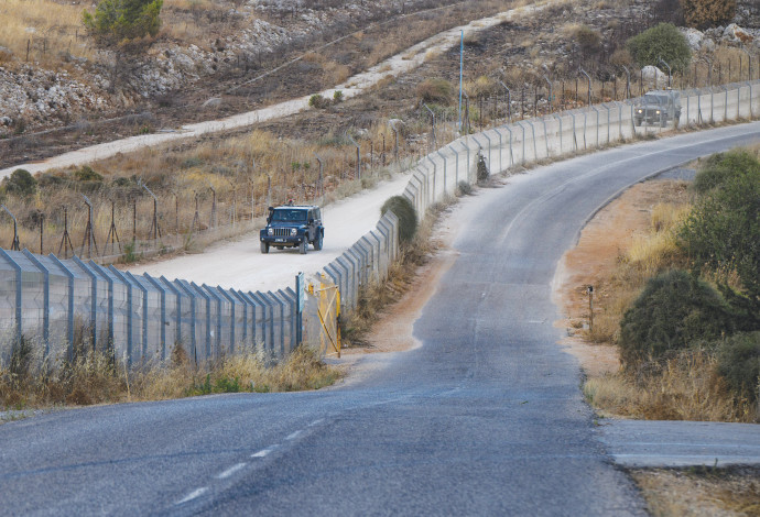 גדר הגבול עם לבנון (צילום:  אייל מרגולין, פלאש 90)