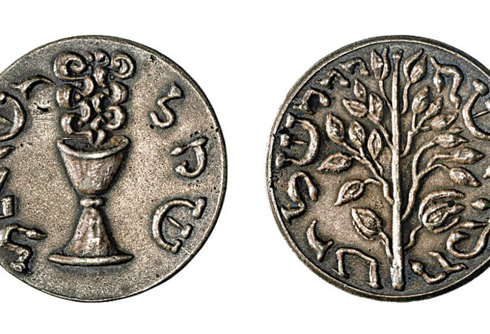 מטבעות מדומים (צילום:  אלי פוזנר, מוזיאון ישראל)
