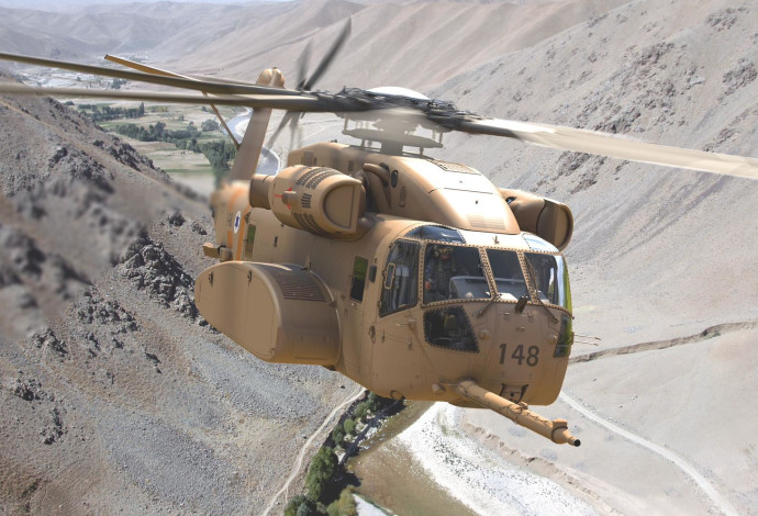 מסוק CH-53K King Stallion  (צילום:  דוברות משרד הביטחון)