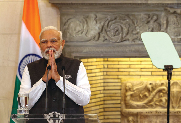 ראש ממשלת הודו נרנדרה מודי (צילום:  רויטרס)