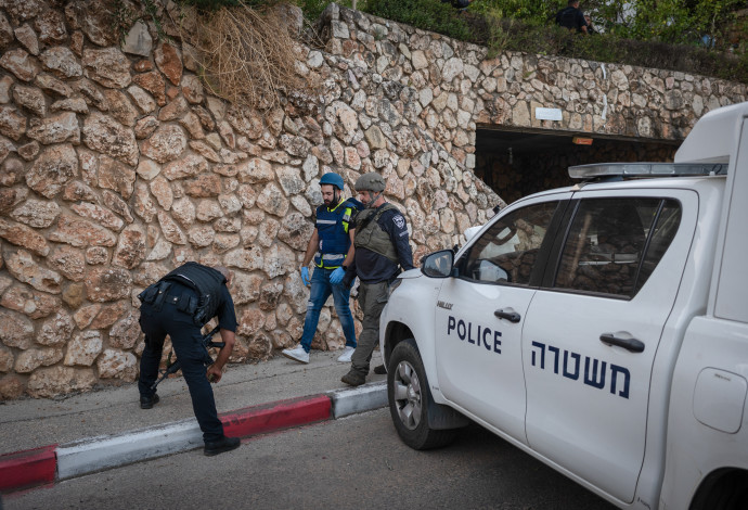 כוחות המשטרה בארץ (צילום:   Erez Ben Simon/Flash90)