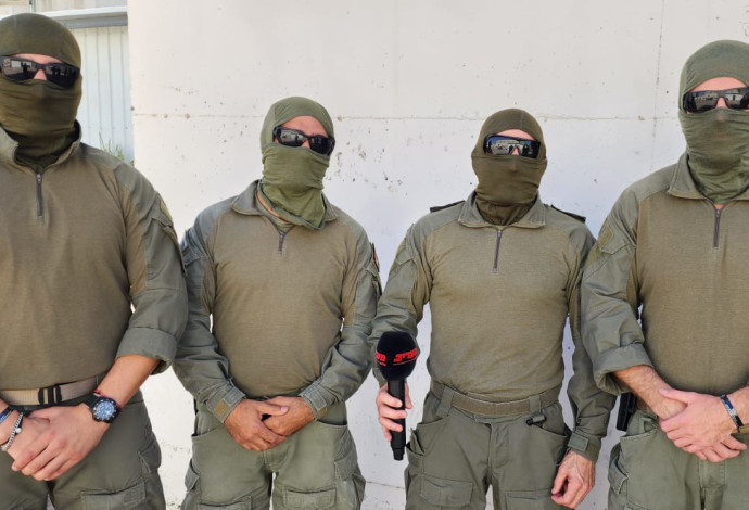 לוחמי ימ"מ בתחנת שדרות (צילום:  דוברות מג"ב)