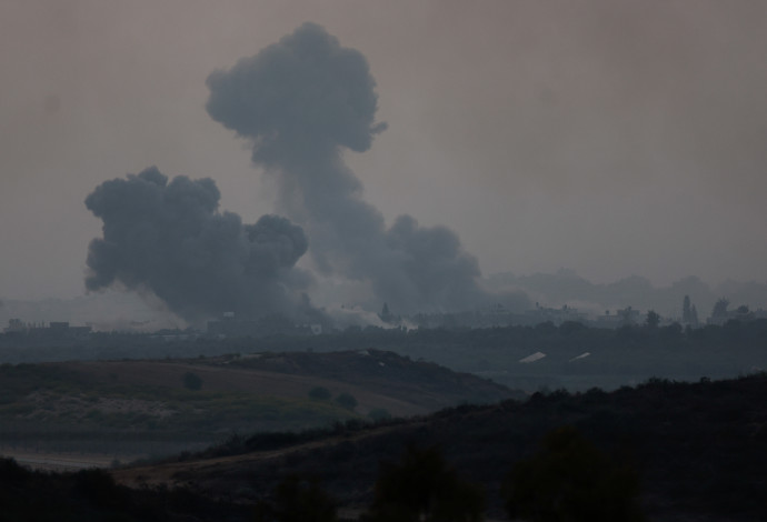 גבול עזה (צילום: REUTERS/Amir Cohen)