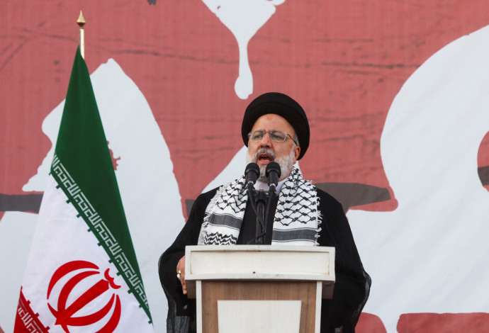 נשיא איראן ראיסי (צילום:  Majid Asgaripour/WANA (West Asia News Agency) via REUTERS)