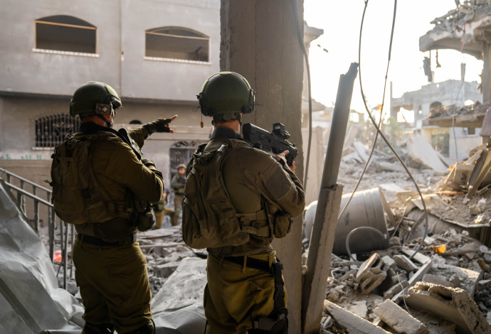 פעילות קרקעית של כוחות צה"ל ברצועת עזה (צילום:  דובר צה"ל)