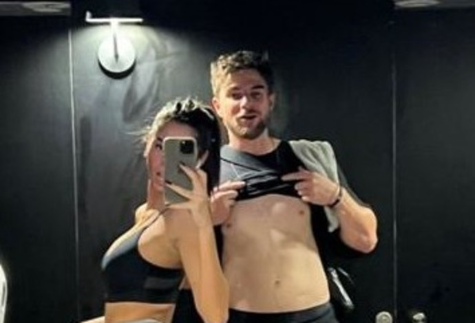 נת'ניאל בוזוליק, ליה נגה (צילום: צילום מסך אינסטגרם)