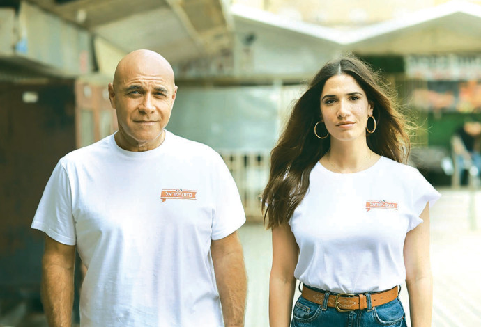 חן אמסלם ודביר בנדק (צילום: עופר חג'יוב)