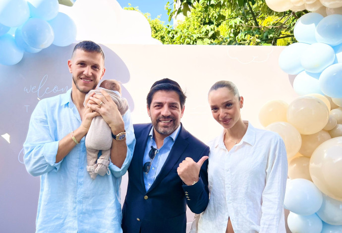 נטע אלחמיסטר, רמי גרשון  (צילום: באדיבות איציק אוחנה ו'הרבנית של האינסטגרם')