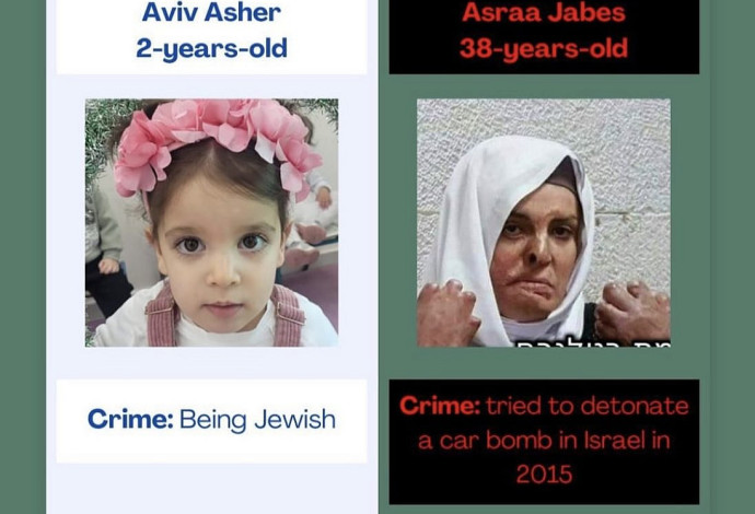 בר רפאלי נגד ג'יג'י חדיד (צילום: צילום מסך אינסטגרם)