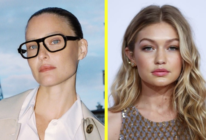 בר רפאלי נגד ג'יג'י חדיד (צילום: דודי חסון,gettyimages)