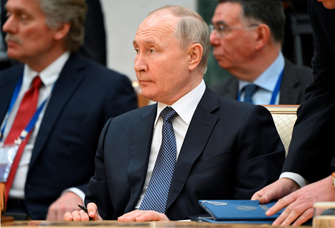 ולדימיר פוטין (צילום:  Sputnik/Sergey Guneev/Kremlin via REUTERS)