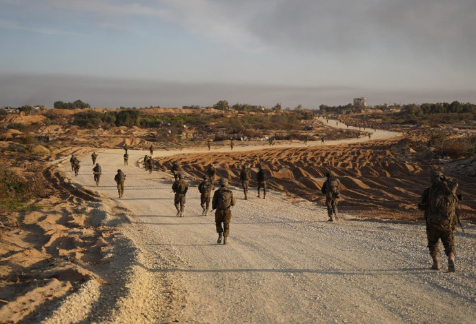 מלחמת חרבות ברזל - כוחות צה''ל ברצועת עזה (צילום: דובר צה''ל)