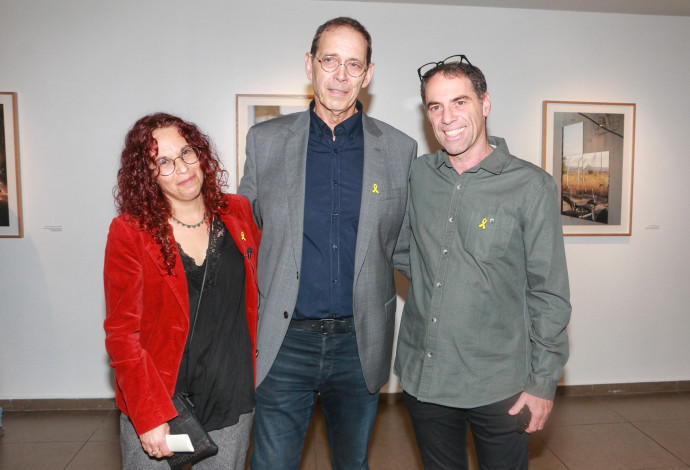 ניצן לפשיץ, עמי כץ ושלומית ליפשיץ (צילום: דנה קופל)