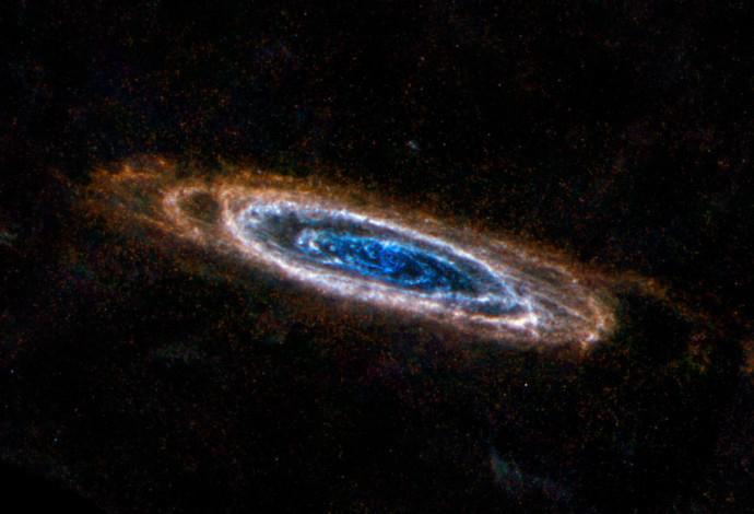 גלקסיית אנדרומדה (צילום:  רויטרס)