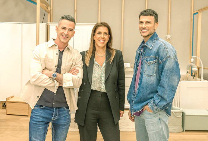 אסי עזר, יפעת רייטר ואלברט אסקולה (צילום: כדיה לוי)