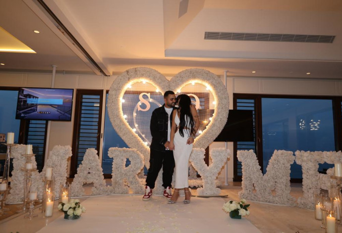 אושר כהן התארס לסהר נועם (צילום: ליעד קבביה)