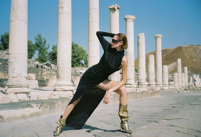 מעצבת האופנה הישראלית אסיה (צילום:  דודי חסון)