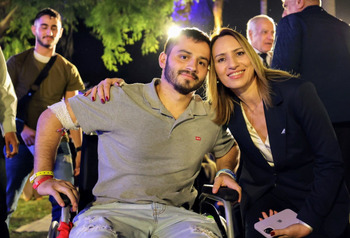 דינה בן טל גננסיה ואביתר זיתוני (צילום: שלומי יוסף)