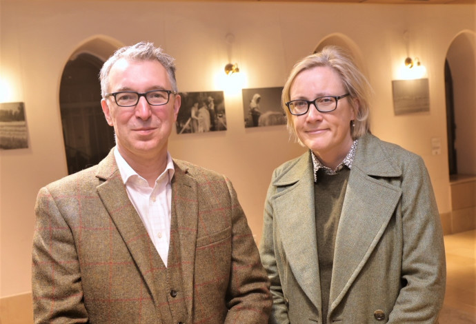 אמה וסיימון וולטרס (צילום: רפי דלויה)