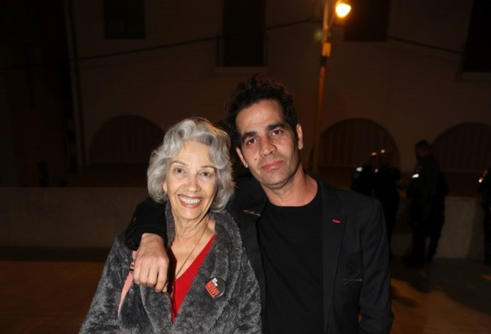 אביב גפן ונורית גפן (צילום: אור גפן)