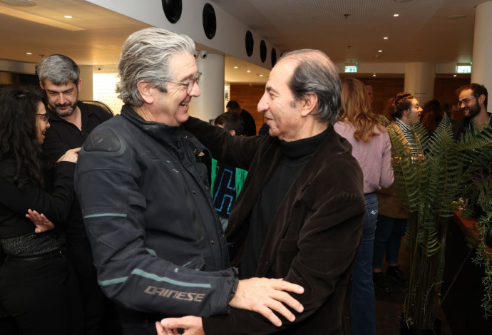 ששון גבאי ואבי קושניר (צילום: איציק בירן)